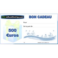 Bon cadeau 500 euros