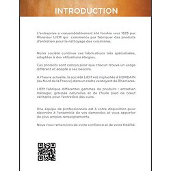 Catalogue LIEM PAULIN des produits d'entretien