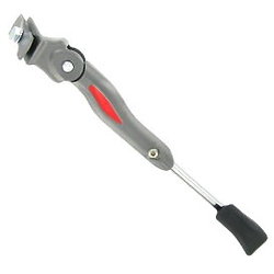 Béquille Alu latérale renforcée réglable position centrale